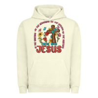 Pigment Pistachio in the waiting there was jesus Urban Hoodie - MaliasSmallBusiness