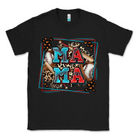 Black baseball mama with leopard Classic Tee - Zillion Design Studio