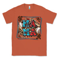Copper baseball mama with leopard Classic Tee - Zillion Design Studio