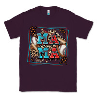 Plum baseball mama with leopard Classic Tee - Zillion Design Studio