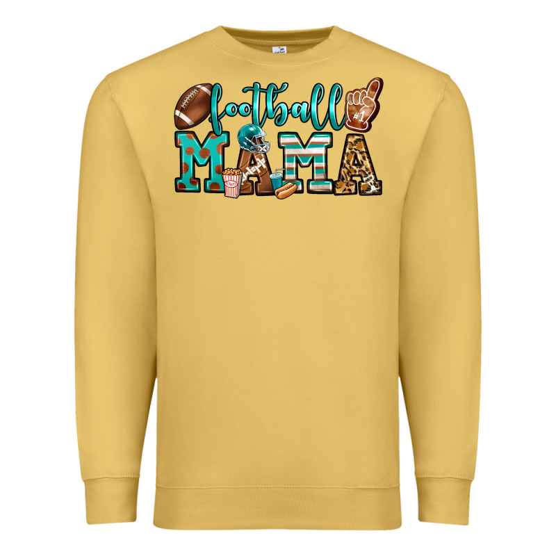 American Football Mama Premium Sweatshirt by Jasminsmagicworld | Teevron
