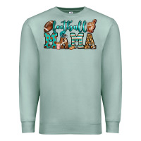 Seafoam American football mama Premium Sweatshirt - Jasminsmagicworld