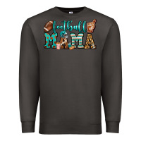Smoke American football mama Premium Sweatshirt - Jasminsmagicworld