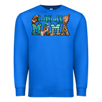 True Royal American football mama Premium Sweatshirt - Jasminsmagicworld