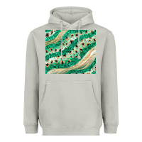 Moon Dust green glitter Heavyweight Hoodie - JahusDesignShop