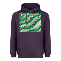 Plum green glitter Heavyweight Hoodie - JahusDesignShop