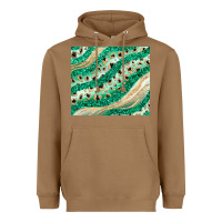 Toasted Coconut green glitter Heavyweight Hoodie - JahusDesignShop