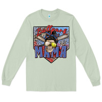 Matcha ballpark mama Long Sleeve Tee - Zillion Design Studio
