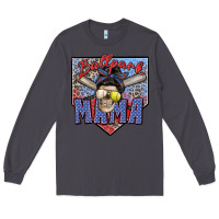 Smoke ballpark mama Long Sleeve Tee - Zillion Design Studio