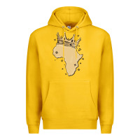 Lemon africa with crown Premium Hoodie - MaliasSmallBusiness