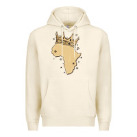 Tofu africa with crown Premium Hoodie - MaliasSmallBusiness