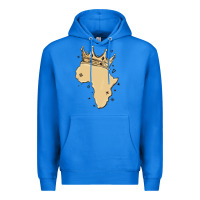 True Royal africa with crown Premium Hoodie - MaliasSmallBusiness