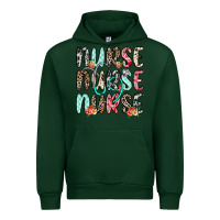 Forest Green nurse nurse nurse Urban Hoodie - NancyCooperArtShop