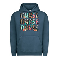 Pigment Midnight Navy nurse nurse nurse Urban Hoodie - NancyCooperArtShop