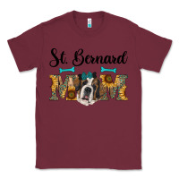 Burgundy western st. bernard mom Classic Tee - RanaPortraitStore