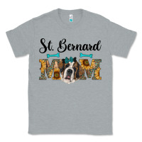 Heather Grey western st. bernard mom Classic Tee - RanaPortraitStore