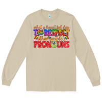 Mushroom what a beautiful day to respect other peoples pron Long Sleeve Tee - texasbilliewilder