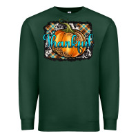 Sports Green Thankful Pumpkin Premium Sweatshirt - Artiststas