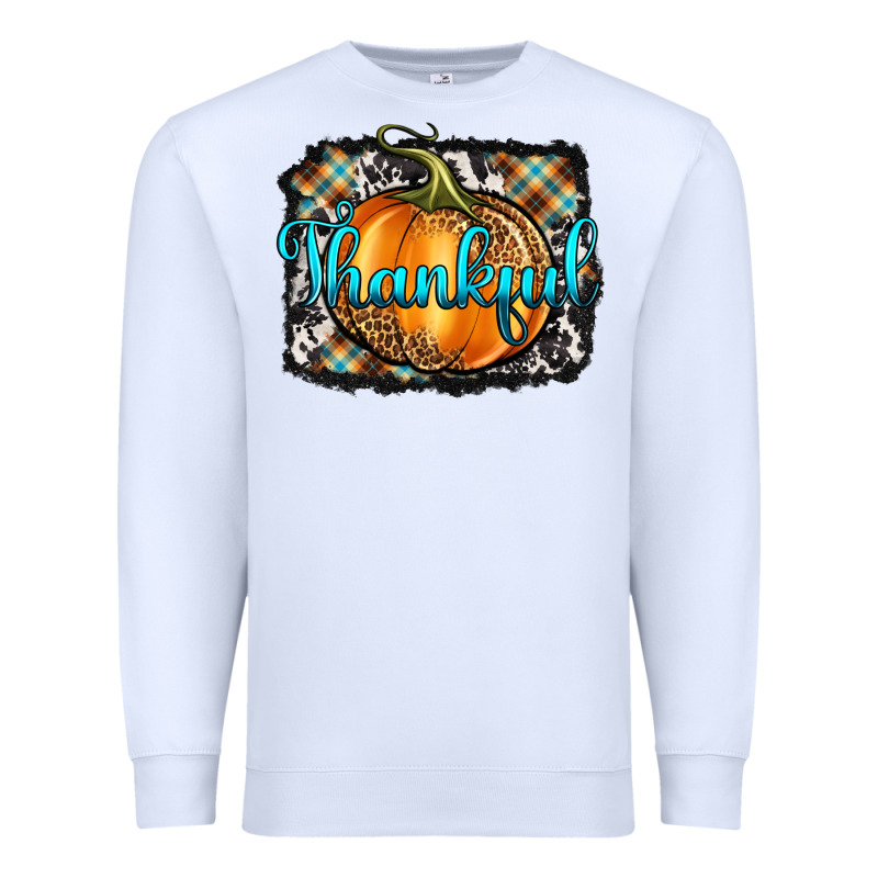 Thankful Pumpkin Premium Sweatshirt by Artiststas | Teevron