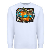 White Thankful Pumpkin Premium Sweatshirt - Artiststas