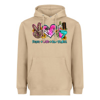 Mushroom peace love hair stylist Heavyweight Hoodie - AdoDesignShop