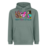 Sage peace love hair stylist Heavyweight Hoodie - AdoDesignShop