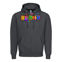 Smoke pride human Zipper Hoodie - Zillion Design Studio