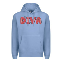 Colony Blue diva Premium Hoodie - MaliasSmallBusiness