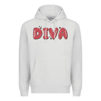 Dove Grey diva Premium Hoodie - MaliasSmallBusiness