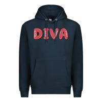 Navy diva Premium Hoodie - MaliasSmallBusiness