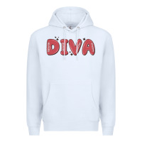 White diva Premium Hoodie - MaliasSmallBusiness
