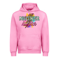 Fuchsia Pink mother hustler lightning bolt Urban Hoodie - NancyCooperArtShop