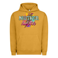 Pigment Peanut Butter mother hustler lightning bolt Urban Hoodie - NancyCooperArtShop