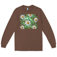 Chestnut Daisy leopard Long Sleeve Tee - RanaPortraitStore