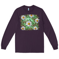 Plum Daisy leopard Long Sleeve Tee - RanaPortraitStore