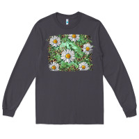 Smoke Daisy leopard Long Sleeve Tee - RanaPortraitStore