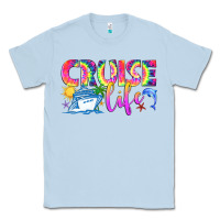 Dusty Blue cruise life Classic Tee - texasbilliewilder