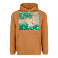 Meerkat green glitter Heavyweight Hoodie - JahusDesignShop