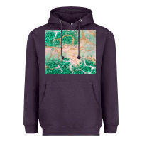 Plum green glitter Heavyweight Hoodie - JahusDesignShop