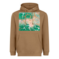 Toasted Coconut green glitter Heavyweight Hoodie - JahusDesignShop