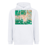 White green glitter Heavyweight Hoodie - JahusDesignShop