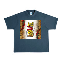 Midnight Navy for the love of the game softball Urban Heavy Tee - chombo