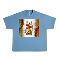 Pebble Blue for the love of the game softball Urban Heavy Tee - chombo