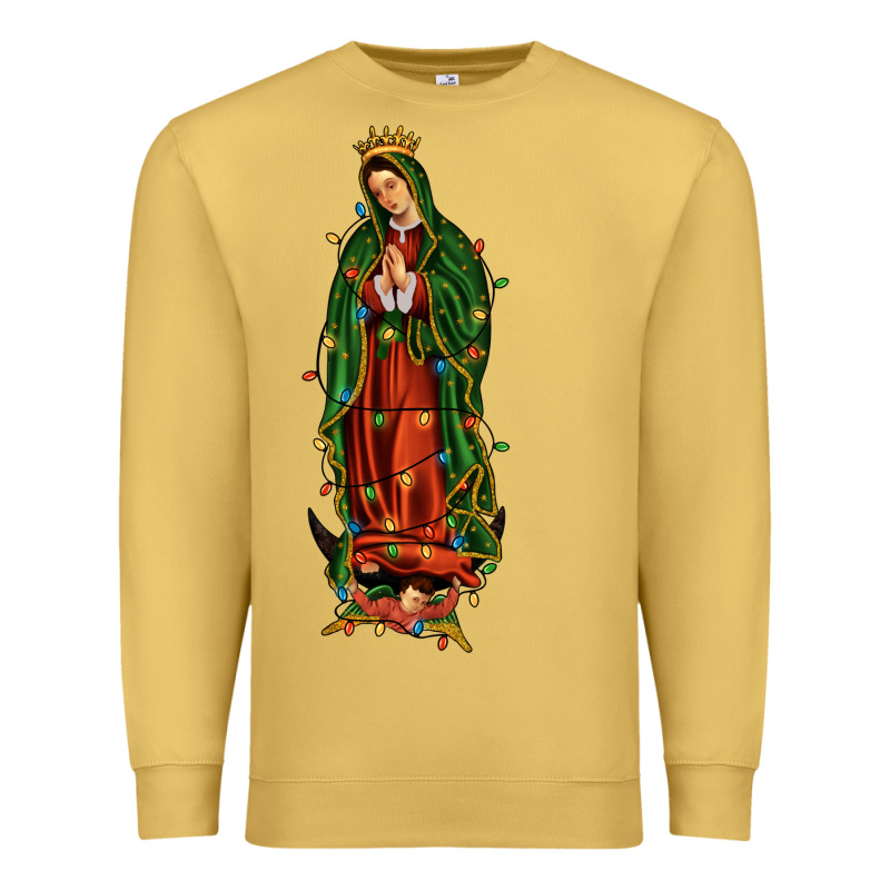 Christmas Our Lady Of Guadalupe Premium Sweatshirt by JahusDesignShop | Teevron