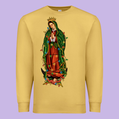 Christmas Our Lady Of Guadalupe Premium Sweatshirt Designed By Jahusdesignshop