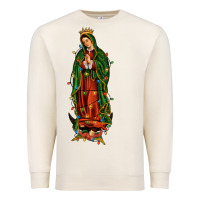 Sandshell christmas our lady of guadalupe Premium Sweatshirt - JahusDesignShop