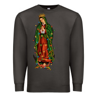Smoke christmas our lady of guadalupe Premium Sweatshirt - JahusDesignShop