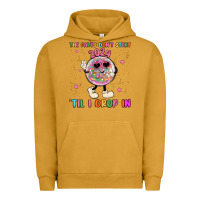 Pigment Peanut Butter the party don t start til i drop in Urban Hoodie - MaliasSmallBusiness