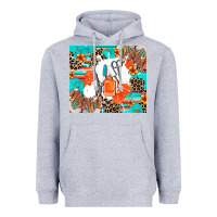 Heather Grey nail artist Heavyweight Hoodie - AdoDesignShop