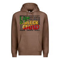 Chestnut i am a black child Premium Hoodie - MaliasSmallBusiness